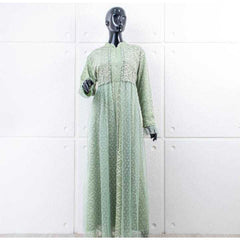 GAMIS OZIKO BROKAT IORA CEILO PREMIUM 09910 I Gamis Pesta Remaja I Gamis Busui friendly Muslim Nyaman 2XL