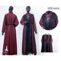 GAMIS OZIAS TILE PREMIUM 06445 LD 105 I Gamis Fashion Muslimah I Gamis Wisuda Cantik Panjang Nyaman