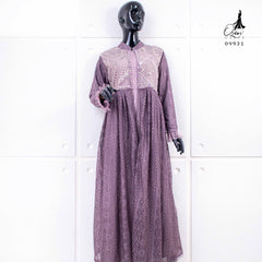 GAMIS OZIAS BRUKAT 09931 LD 105 & LD 120 I Gamis Wanita Syar'i Kondangan l Busana Muslimah l Busui Friendly Santai Panjang 2XL