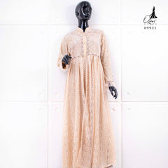 GAMIS OZIAS BRUKAT 09931 LD 105 & LD 120 I Gamis Wanita Syar'i Kondangan l Busana Muslimah l Busui Friendly Santai Panjang 2XL