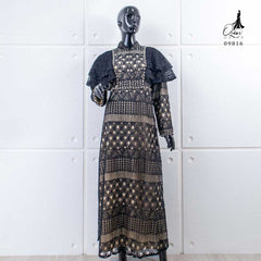 GAMIS OZIAS BROKAT BALIYA 09816 LD 105 I Gamis Kuliah Muslimah I Gamis Lyodra Nyaman Panjang