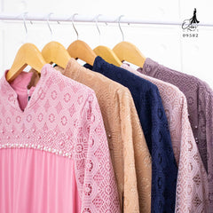 GAMIS OZIAS CERUTY 09582 LD 105 I Gamis Fashion Muslim I Gamis Remaja Nyaman Panjang