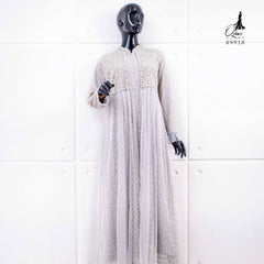 GAMIS OZIKO BROKAT IORA CEILO PREMIUM 09910 I Gamis Pesta Remaja I Gamis Busui friendly Muslim Nyaman 2XL