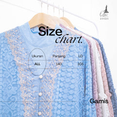 GAMIS OZIAS BROKAT FIMELA 09989 LD 105 I Gamis Fashion Muslimah Wanita Nyaman