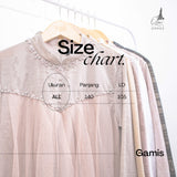 GAMIS OZIAS BROKAT BLOSSOM 09993 LD 105 I Gamis Kondangan Cantik I Gamis Wisuda Remaja Panjang Santai