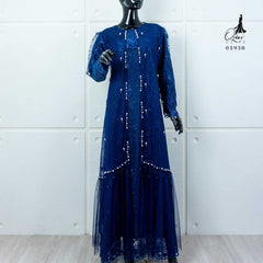 GAMIS OZIAS TILE GEOGIRNA 03938 LD 105 I Gamis Remaja Muslimah Panjang Nyaman