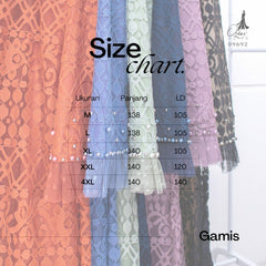 GAMIS OZIAS BROKAT JUMBO FIMELA 09692 LD 105 & LD 120 I Gamis Kondangan Jumbo I Fashion Muslimah Wanita Panjang 2XL