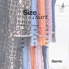 GAMIS OZIAS BROKAT FIMELA 09463 LD 105 & LD 120 I Gamis Fashion Muslimah Nyaman Panjang