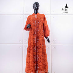 GAMIS OZIAS BROKAT FIMELA 09510 LD 105 I Gamis Wisuda Cantik Muslim Nyaman