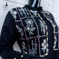 GAMIS OZIAS BROKAT ARABELLA 09873 LD 105 I Gamis Busui l Fashion Muslimah Nyaman Panjang 2XL