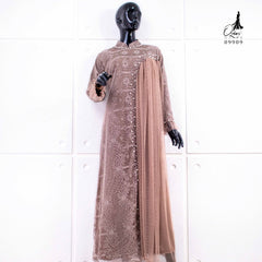 GAMIS INAYA ALICE OZIKO PREMIUM 09909 I Gamis Pesta Remaja I Fashion Muslimah Dress I Jumbo 2XL 4XL Nyaman Panjang Santai Dewasa