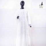 GAMIS OZIAS BROKAT 09466 LD 105 & 09858 LD 120 I Gamis Idul fitri I Gamis Wanita cantik Muslim Nyaman