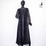 GAMIS OZIAS BROKAT GLITER 09954 LD 105 I Gamis Fashion Muslimah I Gamis Lebaran Motif Nyaman