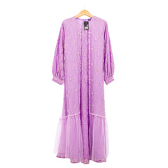 GAMIS OZIAS BROKAT ALTEZZA 09368 LD 105 I Gamis Remaja Muslimah I Fashion Kondangan cantik Panjang Santai