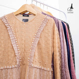 GAMIS OZIAS BROKAT PREMIUM 09588 LD 105 I Gamis Fashion Muslimah I Gamis Kondangan Cantik Nyaman Panjang