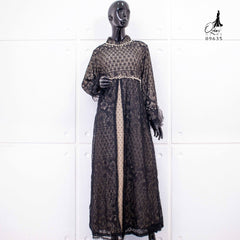 GAMIS OZIAS BROKAT MONICA 09635 LD 105 I Gamis Pesta Simple I Dress Remaja Muslimah Santai Wanita