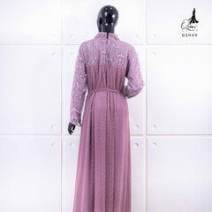 GAMIS OZIAS TILE PREMIUM IMPORT 03949 LD 105 I Gamis Wisuda Mewah Elegant Muslim Nyaman