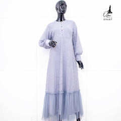 GAMIS OZIAS BROKAT IMPORT 09687 LD 105 I Gamis Fashion Muslimah I Gamis Kondangan Cantik Nyaman Panjang