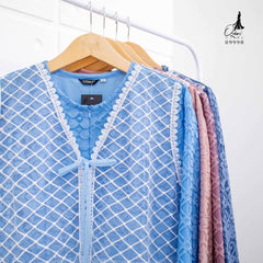 GAMIS OZIAS BROKAT FIMELA 09998 I Gamis Kondangan Pesta I Gamis Wisuda Cantik