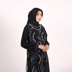 GAMIS OZIAS TILE 09905 LD 105 I Gamis Pesta Premium I Fashion Muslimah Nyaman Panjang