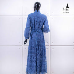 GAMIS OZIAS BROKAT FIMELA 09510 LD 105 I Gamis Wisuda Cantik Muslim Nyaman