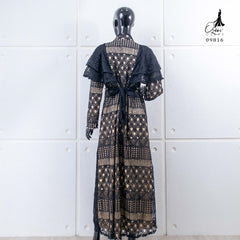 GAMIS OZIAS BROKAT BALIYA 09816 LD 105 I Gamis Kuliah Muslimah I Gamis Lyodra Nyaman Panjang