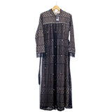 GAMIS OZIAS BROKAT POLKA 09633 LD 105 I Gamis Wisuda Sampel I Fashion Muslim Panjang Nyaman