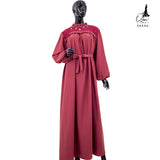 GAMIS OZIAS ZARACREPE PREMIUM 06446 LD 105 I Gamis Kondangan Muslimah I Gamis Wisuda Cantik Nyaman Panjang