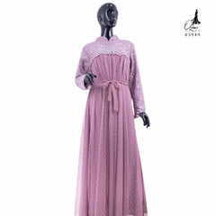 GAMIS OZIAS TILE PREMIUM IMPORT 03949 LD 105 I Gamis Wisuda Mewah Elegant Muslim Nyaman