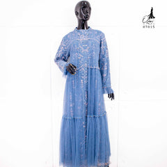 GAMIS OZIAS TILE 07015 LD 105 I Gamis Kondangan Wanita I Gamis Wisuda Remaja Nyaman Panjang