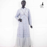 GAMIS OZIAS BROKAT BALIYA 09810 LD 105 I Gamis Pesta Kondangan I Gamis Wanita Muslimah Nyaman Santai