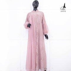 GAMIS BROKAT HARUKA OZIAS 09970 LD 105 I Gamis Fashion Muslimah I Gamis Wanita Cantik Panjang Santai