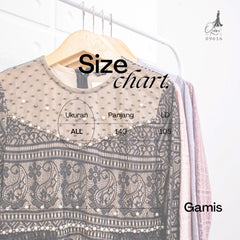GAMIS OZIAS BROKAT 09616 LD 105 I Gamis Pesta Kondangan I Fashion Muslimah Nyaman Panjang Santai Fit