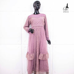 GAMIS OZIAS BROKAT 09616 LD 105 I Gamis Pesta Kondangan I Fashion Muslimah Nyaman Panjang Santai Fit