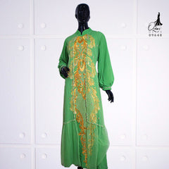 GAMIS OZIAS CEURTY 09648 LD 105 I Gamis Formal Remaja I Dress Muslimah Nyaman Panjang Wanita