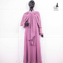 GAMIS OZIAS CERUTY POLKA 09182 I Gamis Pesta 10 in 1 I Gamis Muslimah Nyaman Panjang