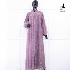 GAMIS BROKAT HARUKA OZIAS 09970 LD 105 I Gamis Fashion Muslimah I Gamis Wanita Cantik Panjang Santai