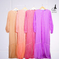 GAMIS OZIAS BROKAT ALTEZZA 09368 LD 105 I Gamis Remaja Muslimah I Fashion Kondangan cantik Panjang Santai