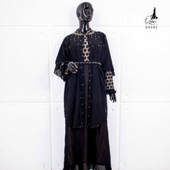 GAMIS OZIAS CERUTY POLKA 09182 I Gamis Pesta 10 in 1 I Gamis Muslimah Nyaman Panjang