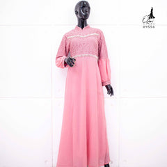 GAMIS OZIAS SIFON CERUTY 09556 LD 105 I Gamis Kondangan Simpel I Fashion Muslimah Cantik Nyaman Panjang