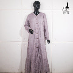 GAMIS OZIAS BROKAT PALMINERVIS 09701 LD 105 I Gamis Pesta Simpel I Gamis Remaja Muslimah Panjang Santai