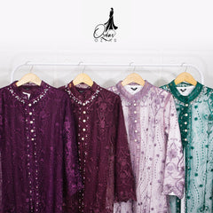 GAMIS OZIAS TILE 07212 LD 105 I Gamis Kondangan I Gamis Tile Premium