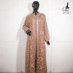 GAMIS OZIAS TILE NAMIRA 07144 LD 105 140 I Gamis Mewah Kondangan 4XL I Gamis Tile Bordir