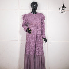 GAMIS OZIAS BROKAT TIARA 09835 LD 105 I Gamis Brisemade Muslimah I Dress home Busui Friendly Wanita Panjang