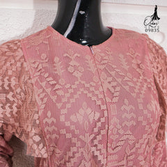 GAMIS OZIAS BROKAT TIARA 09835 LD 105 I Gamis Brisemade Muslimah I Dress home Busui Friendly Wanita Panjang