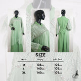 GAMIS OZIAS CERUTY COMBI BROKAT ARGYLIE 09863 LD 105 I Gamis Acara Formal I Fashion Wanita Hijab Muslim Panjang