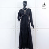 GAMIS OZIAS BROKAT FLORANCE 09888 LD 105 I Gaun Pesta Muslimah I Fahion Dewasa Muslim Busui Friendly Nyaman Panjang