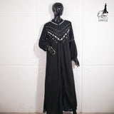 GAMIS OZIAS BROKAT ALYA 10012 LD 105 I Gamis Brokat Premium I Gamis Santai Wanita