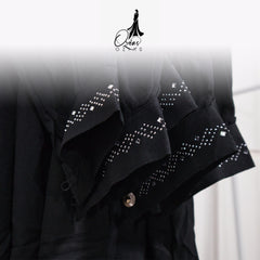 GAMIS OZIAS ABAYA STRETCH 09645 LD 120 I Gamis Fashion Muslimah I Gamis Lebaran Cantik Wanita