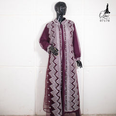 GAMIS OZIAS TILE 07178 LD 105 I Gamis Kondangan Wanita I Gamis Fashion Wisuda
